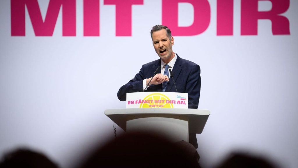 Parteitag: Dürr zum FDP-Chef gewählt - Lindner geht schweren Herzens