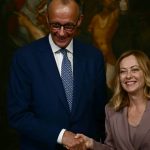 Merz wirbt bei Meloni-Besuch für Zusammenarbeit mit Drittstaaten bei Migration