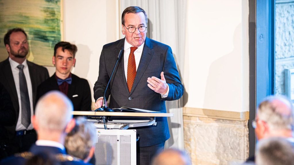 Abschied in Hannover: Minister Pistorius würdigt Weil: "Anwalt der Menschen"