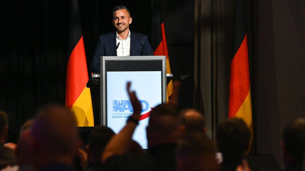 Parteien: AfD wählt Ulrich Siegmund zum Spitzenkandidaten