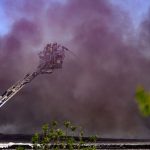 Einsatz in Dresden: Brand auf Wertstoffhof in Dresden - langer Löscheinsatz