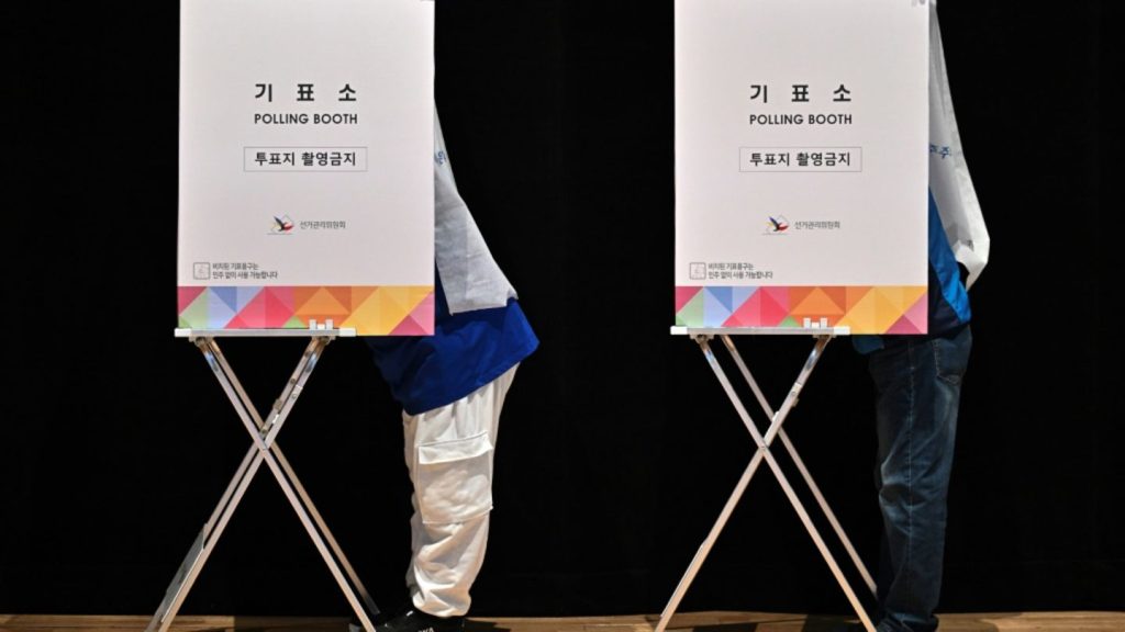 Vorzeitige Stimmabgabe für Präsidentenwahl in Südkorea begonnen