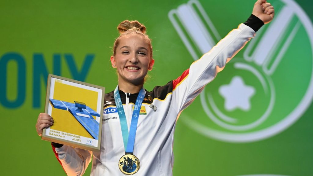 Turn-EM in Leipzig: "Ein geiles Gefühl" - Schönmaier gewinnt EM-Gold im Sprung