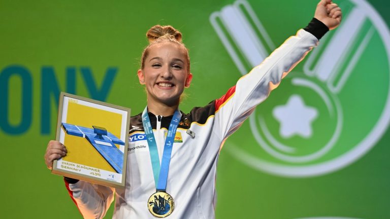 Turn-EM in Leipzig: "Ein geiles Gefühl" - Schönmaier gewinnt EM-Gold im Sprung