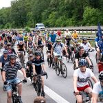 "Alle aufs Rad": Fahrradsternfahrt des ADFC rollt durch Berlin
