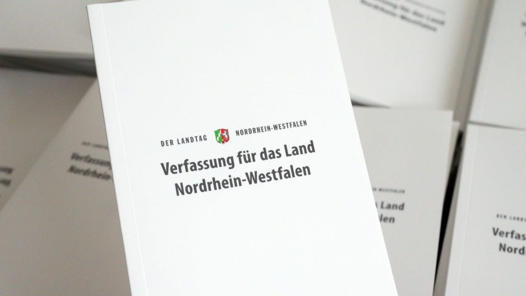 Verfassung: Von Datenschutz bis Europa - NRW-Landesverfassung wird 75