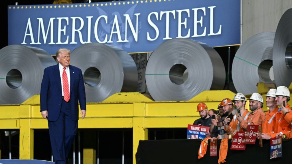 Trump löst mit angekündigten 50-Prozent-Zöllen auf Stahl und Aluminium Irritationen aus