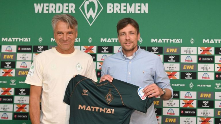 Fußball-Bundesliga: Steffen verbreitet gute Werder-Laune