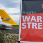 Tarifverhandlungen: Warnstreik am DHL-Hub in Leipzig beginnt
