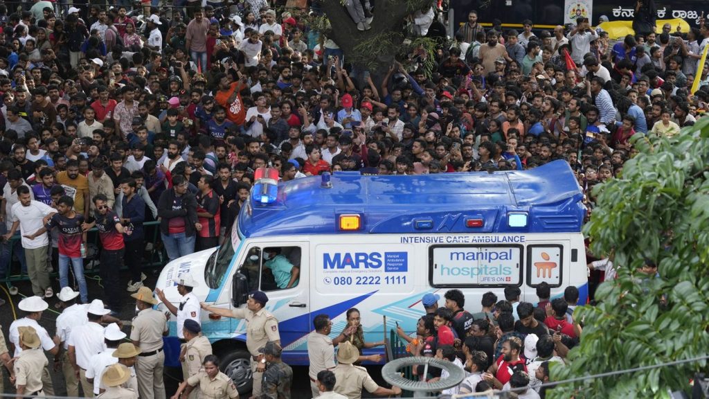 Massenpanik: Mindestens elf Tote nahe Kricket-Stadion in Indien