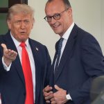 Antrittsbesuch: Trump begrüßt Merz - "sehr respektierter Mann"