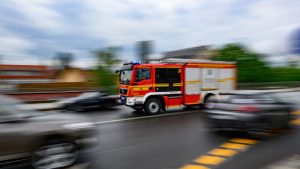 Brände: Feuer im früheren Operettenhaus in Dresden