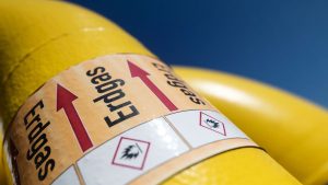 Notfälle: B14 wegen beschädigter Gasleitung stundenlang gesperrt
