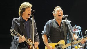 Paul McCartney und Bruce Springsteen: Zwei Musik-Legenden treffen sich in Liverpool