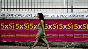 Italien stimmt über schnellere Einbürgerung und Arbeitnehmerschutz ab