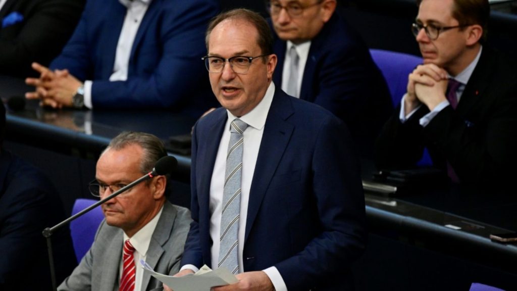 Dobrindt bekräftigt Skepsis zu AfD-Verbot - SPD und Linke offen für Grünen-Vorstoß