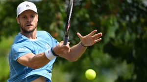 Rasen-Auftakt: Tennisprofi Hanfmann scheidet in Stuttgart aus