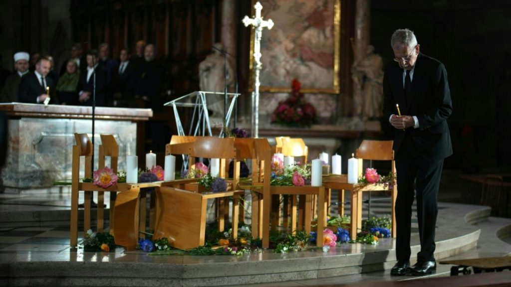 Nach Amoklauf in Graz: Trauergottesdienst für die Opfer in Wien