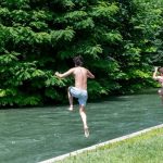Freizeit: Hitze und kühles Wasser - Helfer raten zu Vorsicht am See