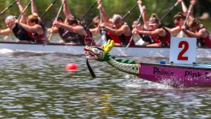 Wassersport: Drachenboote kämpfen in Halle um Meisterschaft