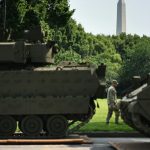Von Trump gewünschte Militärparade zieht durch Washington