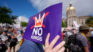 Parade und Proteste: "No Kings": Landesweite Proteste gegen Trump