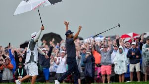 Golf: Zwei Zauber-Schläge zum Triumph: Spaun gewinnt US Open