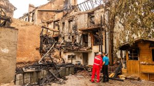 In malerischer Altstadt: Bewohner brauchen nach Großbrand Dach über dem Kopf