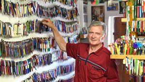 Kurioses Hobby: Mann aus Südharz sammelt mehr als 25.000 Kugelschreiber