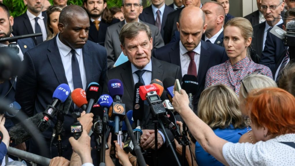 Europäische Außenminister drängen den Iran zu Gesprächen mit den USA