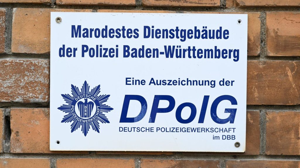 Sanierungsbedarf: Gewerkschaft sucht "marodestes Polizeigebäude" im Südwesten