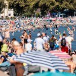 Sommerwetter: Volle Strände bei sommerlichen Temperaturen im Norden