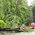 Wetter: Chemnitz: Unwetter macht Bahn- und Straßenverkehr Probleme