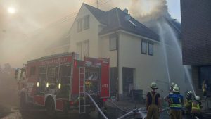 Notfälle: Brand im Stuttgarter Westen - 100 Einsatzkräfte vor Ort