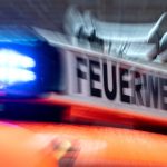 Brände: Feuer bei Kremmen - Strohballen nahe A24 in Flammen
