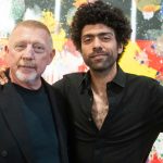 Kunstauktion: Noah Becker macht Kunst mit Bällen - für guten Zweck