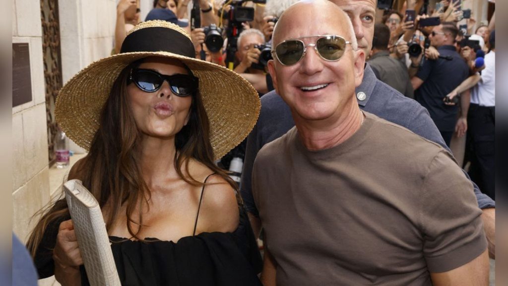 Jeff Bezos und Lauren Sánchez Bezos: Erster Auftritt für die Frischvermählten