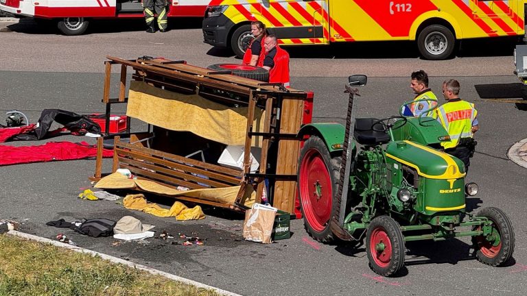Unfall mit Kutsche: Ermittlungen nach Unfall mit Kutschwagen bei Zwickau
