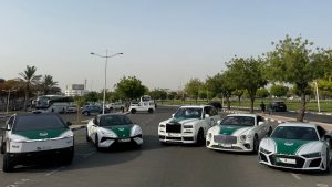 Rasende Ordnungshüter: Für Touristen nur das Beste: Die Supercars der Dubai Police