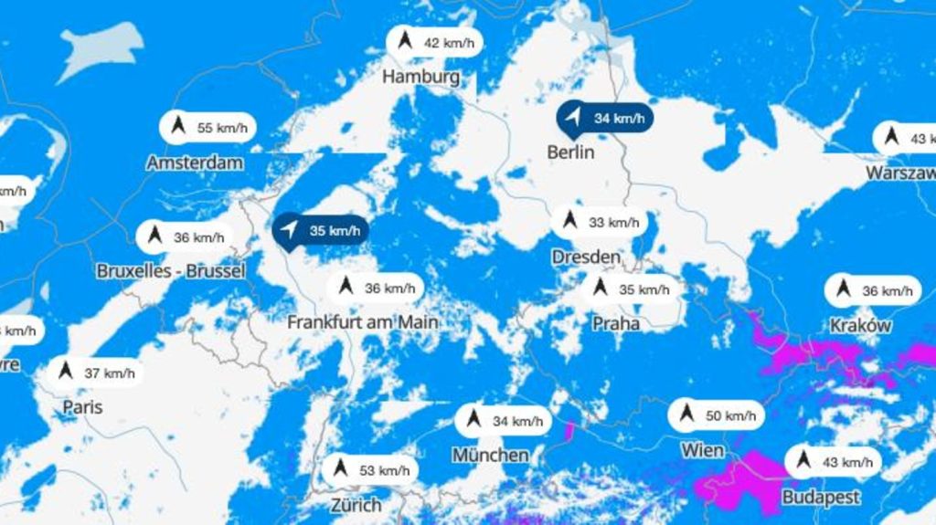 Wetter in Deutschland: DWD warnt vor "extremen Unwettern" – Karten zeigen die Lage