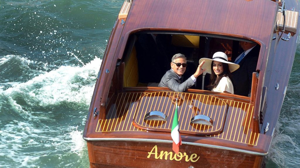 Traumhochzeiten am Wasser: Jeff Bezos' Vorgänger: Diese Stars haben in Venedig geheiratet