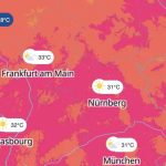Hohe Temperaturen: Heute bis zu 35 Grad: Diese Karten zeigen, wo es besonders heiß wird