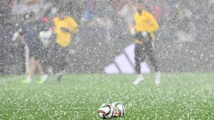 Fußball-Nations-League: Gewitter mit Hagel: DFB-Spiel gegen Portugal beginnt später