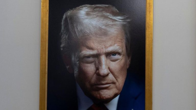 Washington: Weißes Haus enthüllt neues Trump-Porträt – es bricht mit einer Tradition