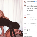 US-Sängerin: Auf die Knie – und wer verliert? Sicher nicht Sabrina Carpenter