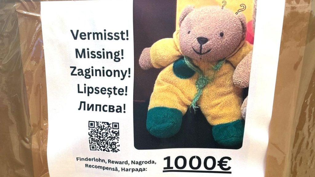 Gestohlener Teddybär: Noch keine heiße Spur zu "Mini" – Großfahndung bislang erfolglos
