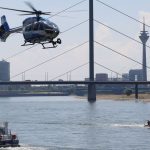 Gefährlicher Fluss: Mann fällt bei Düsseldorf in den Rhein - Suche vergeblich