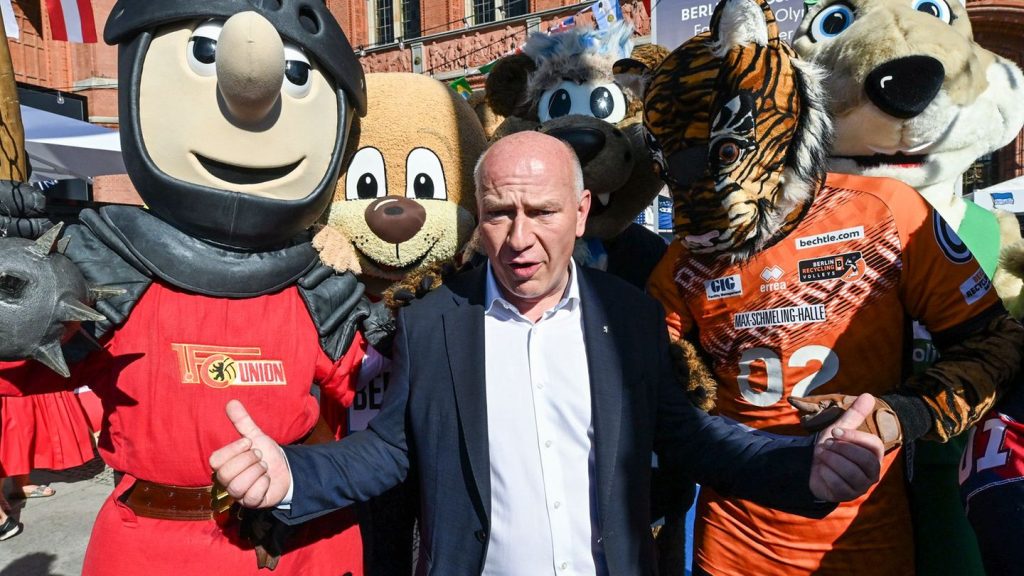 Der Senat feiert: Wegner: Unterstützen Sie die Olympiabewerbung