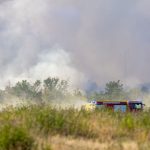 Feuer: Waldbrand in Gohrischheide - Löscharbeiten auch in Nacht