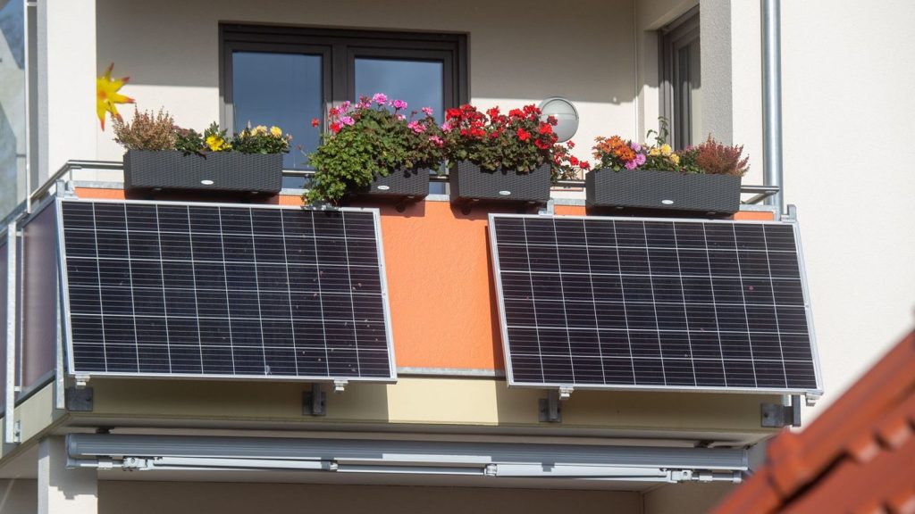 Energie: Zahl der Balkonkraftwerke in Sachsen-Anhalt gestiegen